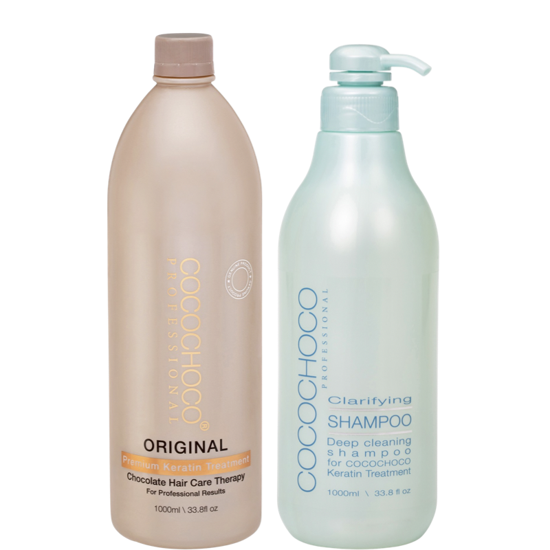 Brazílsky keratín Original 1000 ml + čistiaci šampón 1000 ml | COCOCHOCO®